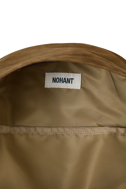 SUEDE DAYPACK BEIGE