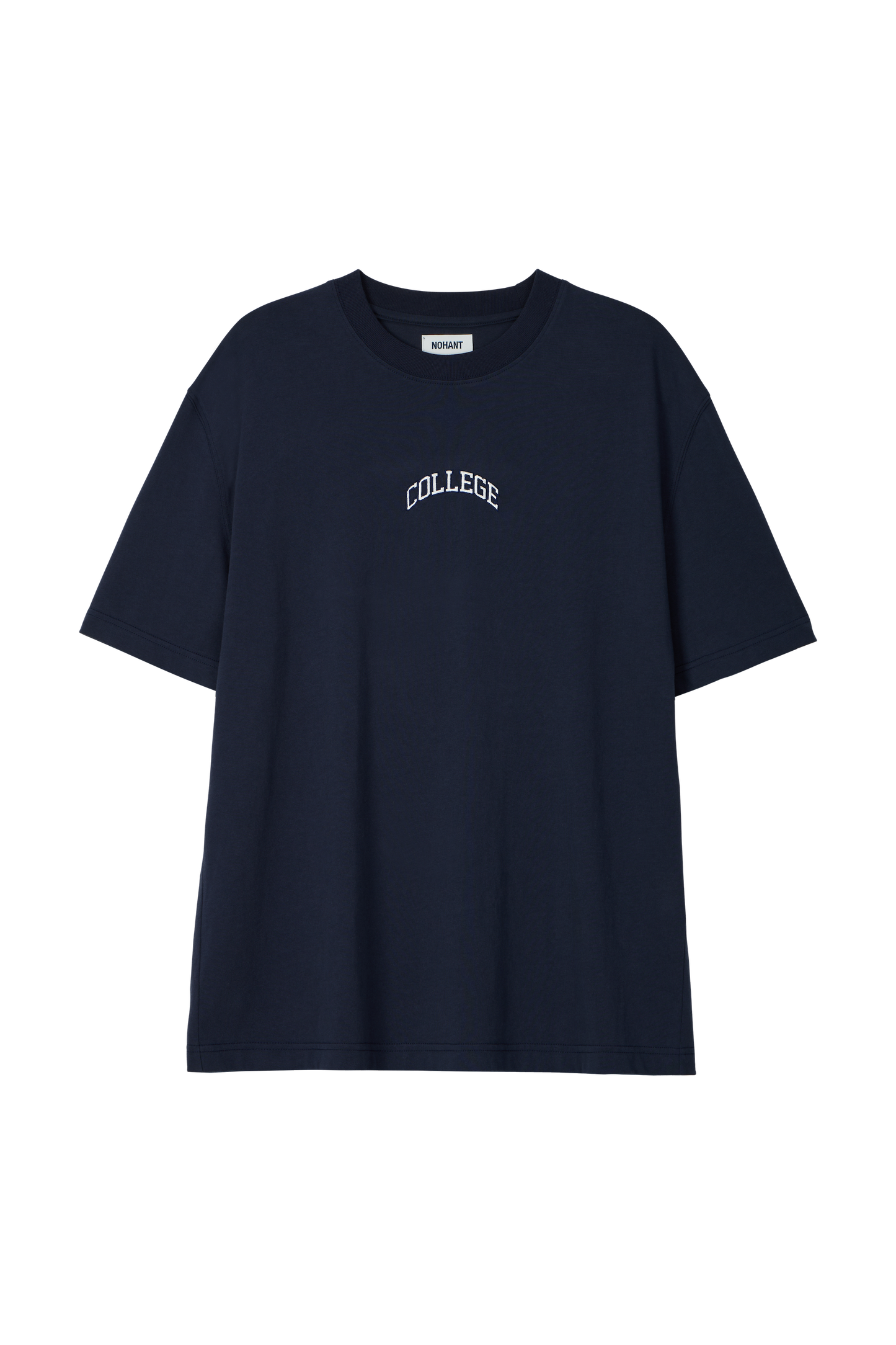 COLLEGE LOGO T-SHIRT NAVY