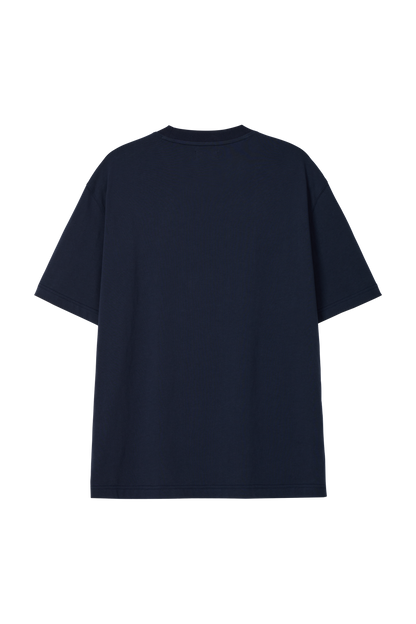 COLLEGE LOGO T-SHIRT NAVY