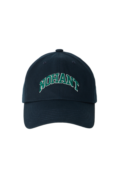 CONTRAST ARCH LOGO BALL CAP NAVY