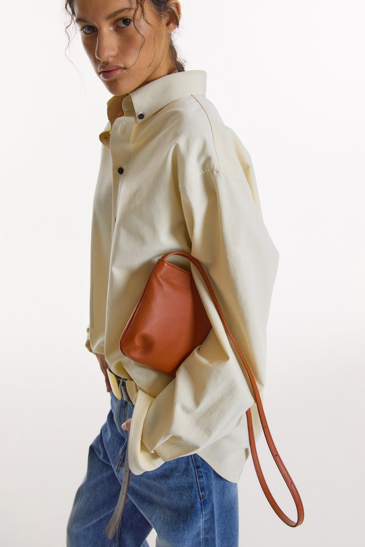 ESSENTIAL OXFORD SHIRT IVORY
