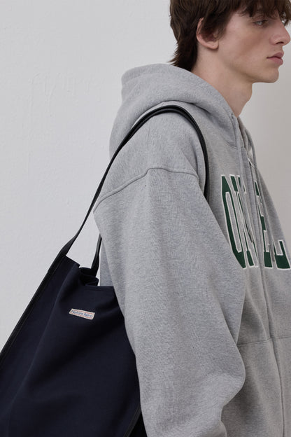 LONELY/LOVELY FLUFF HOODIE ZIP-UP GRAY