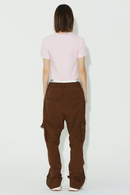 LONELY/LOVELY BABY T SHIRT PINK
