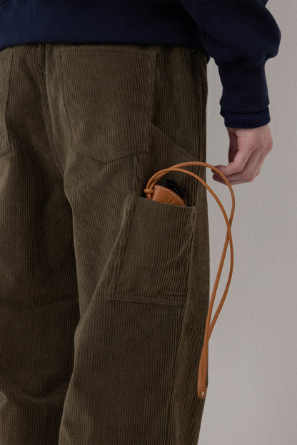 EASY UNIFORM CORDUROY PANTS KHAKI(MEN'S)-COMING SOON