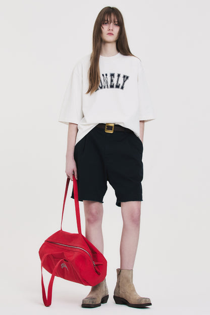 CANVAS DUFFEL BAG RED