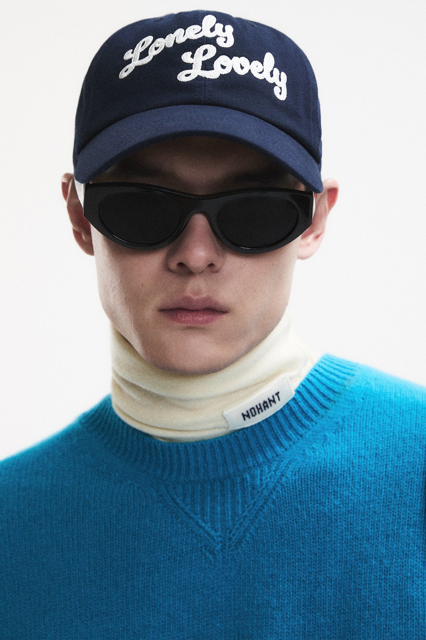 LNLV CURSIVE LOGO BALL CAP NAVY