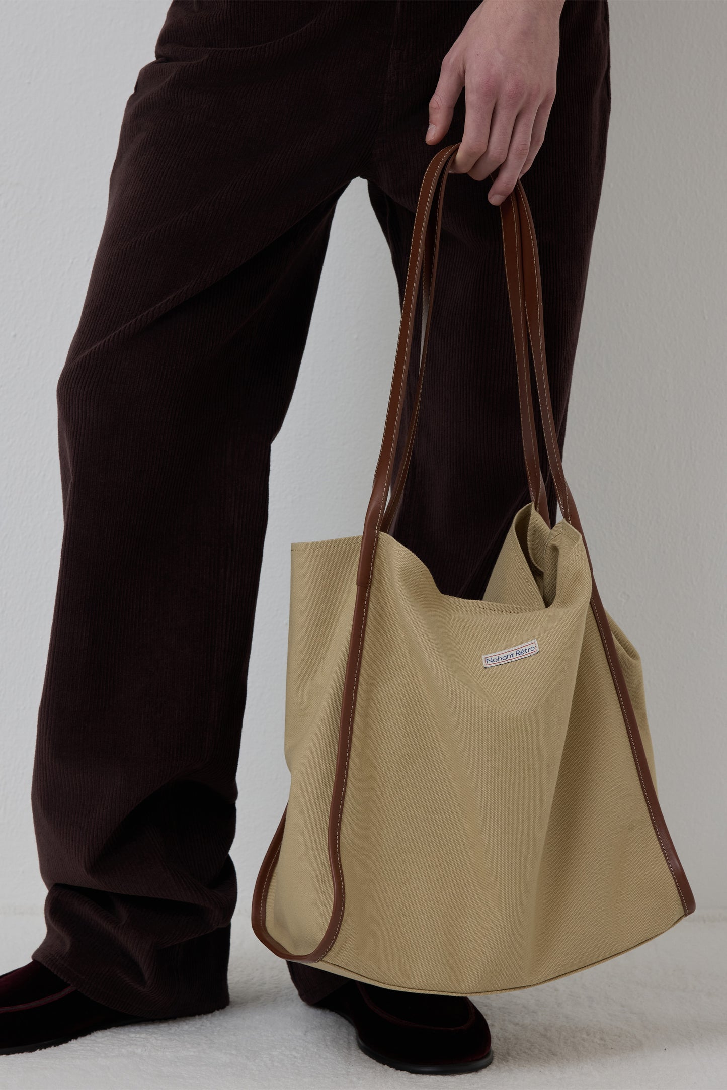 EASY UNIFORM CORDUROY PANTS BROWN(MEN'S)-COMING SOON