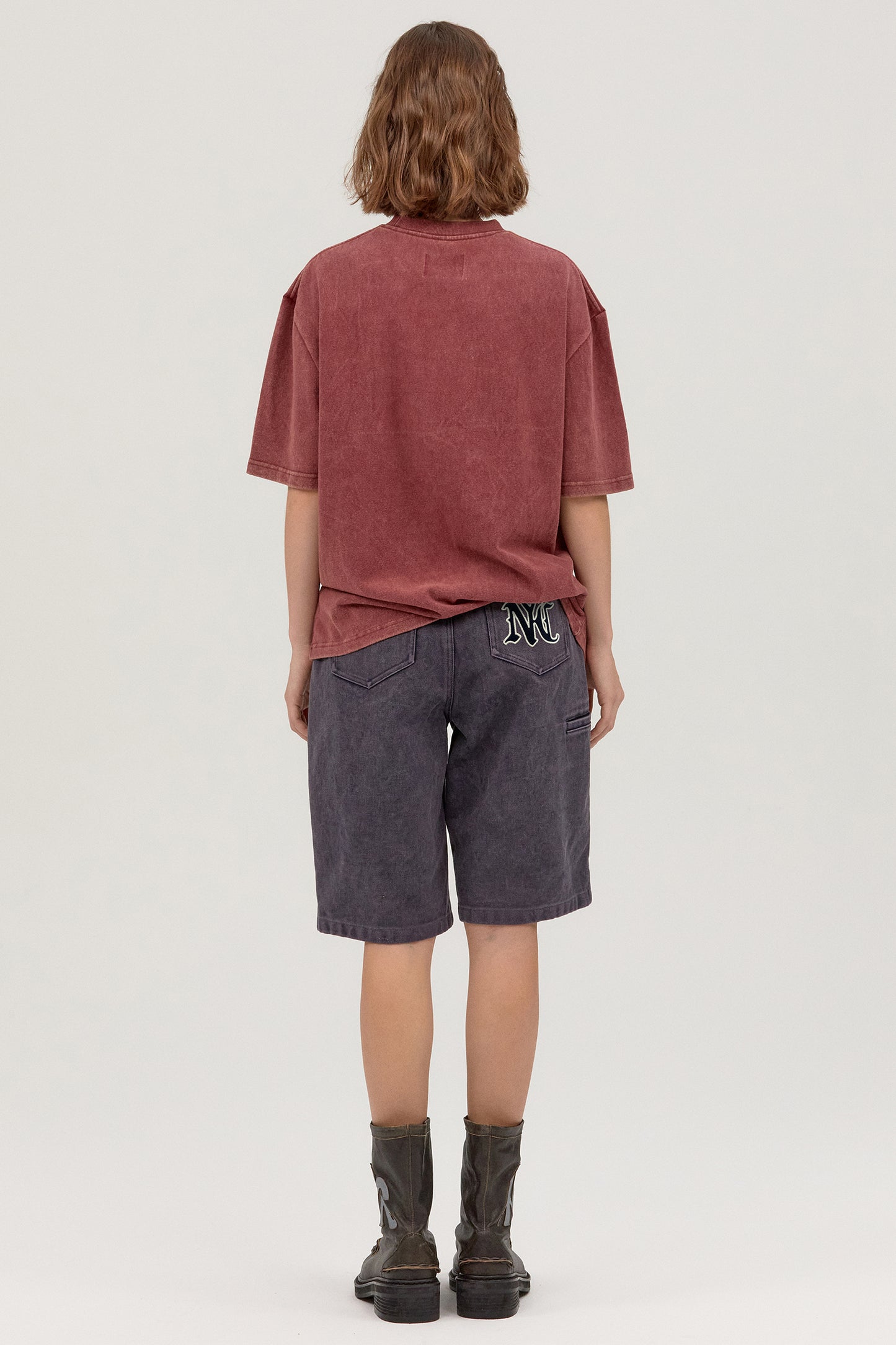 NYC REGULAR FIT WORK SHORTS NAVY