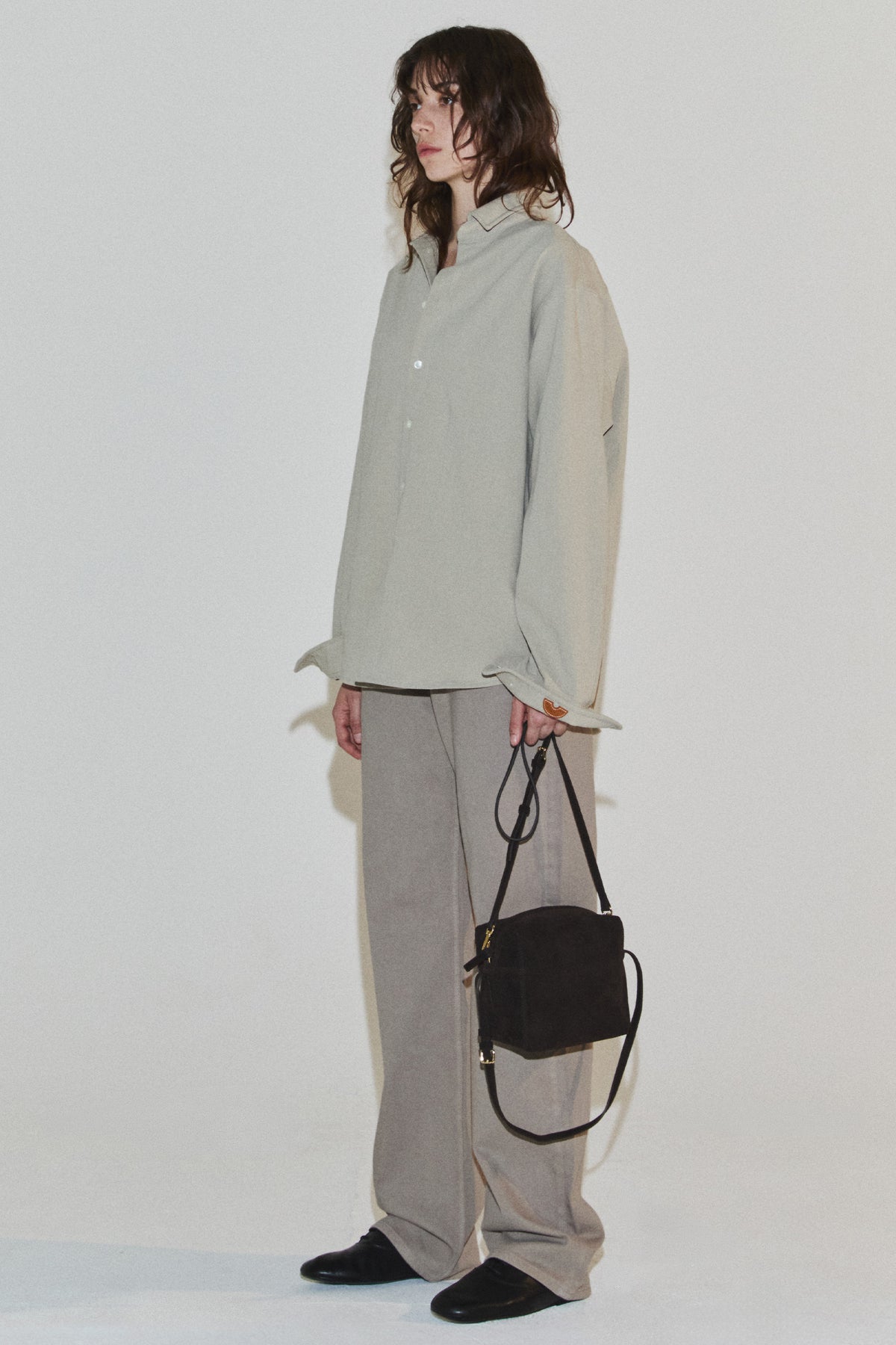WIRE OXFORD SHIRT BEIGE