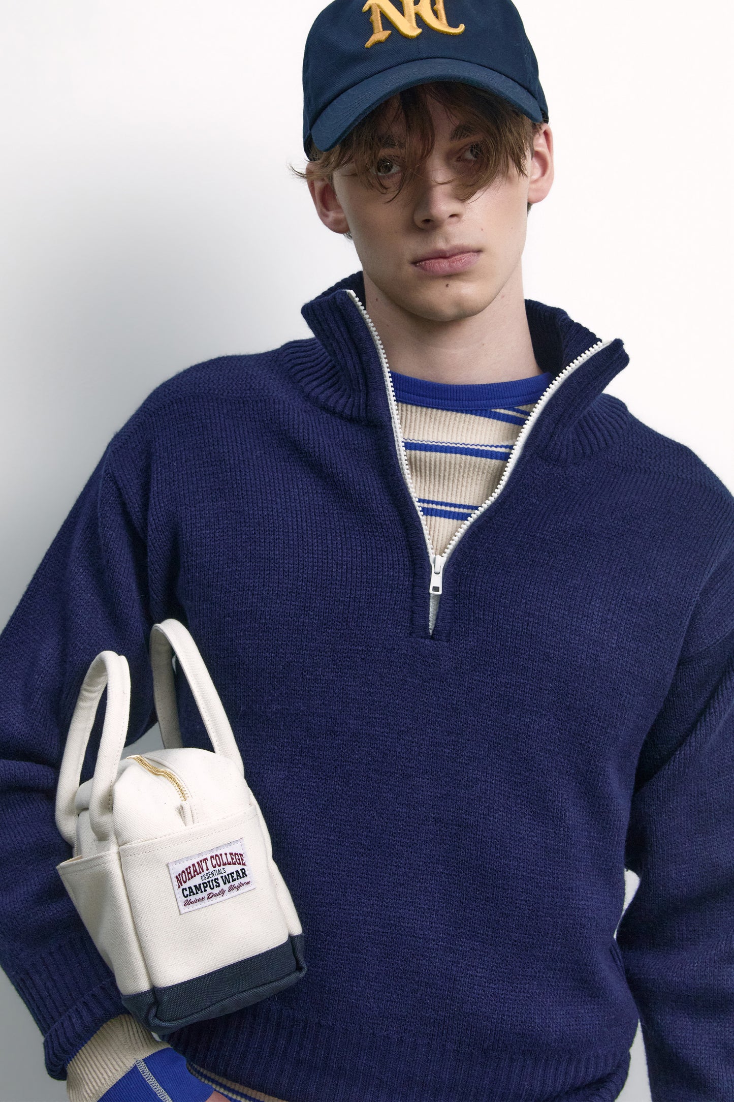 CANVAS TOOL BAG IVORY