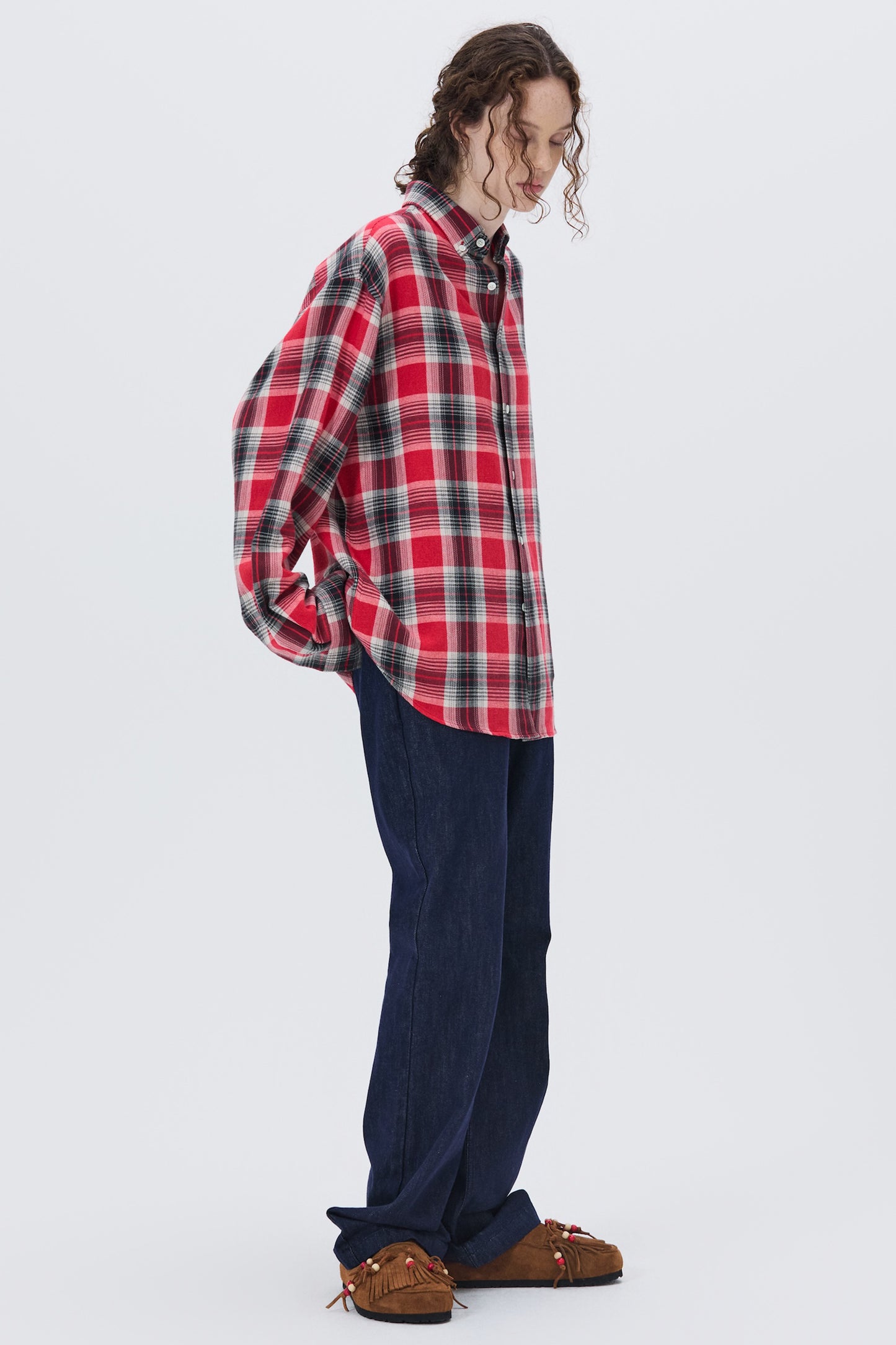 WESTERN CHECK SHIRT RED