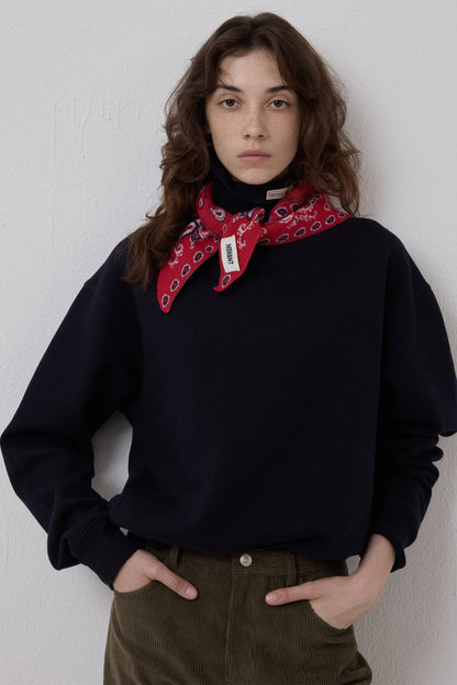 KNIT PAISLEY BANDANA