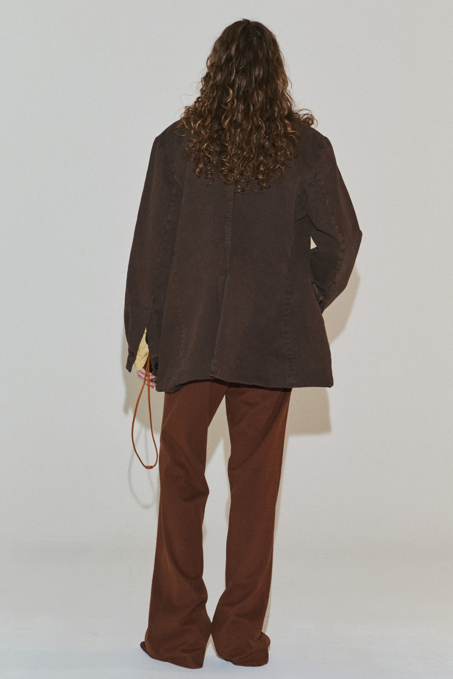 WASHED CAMPUS JACKET BROWN(COMING SOON)