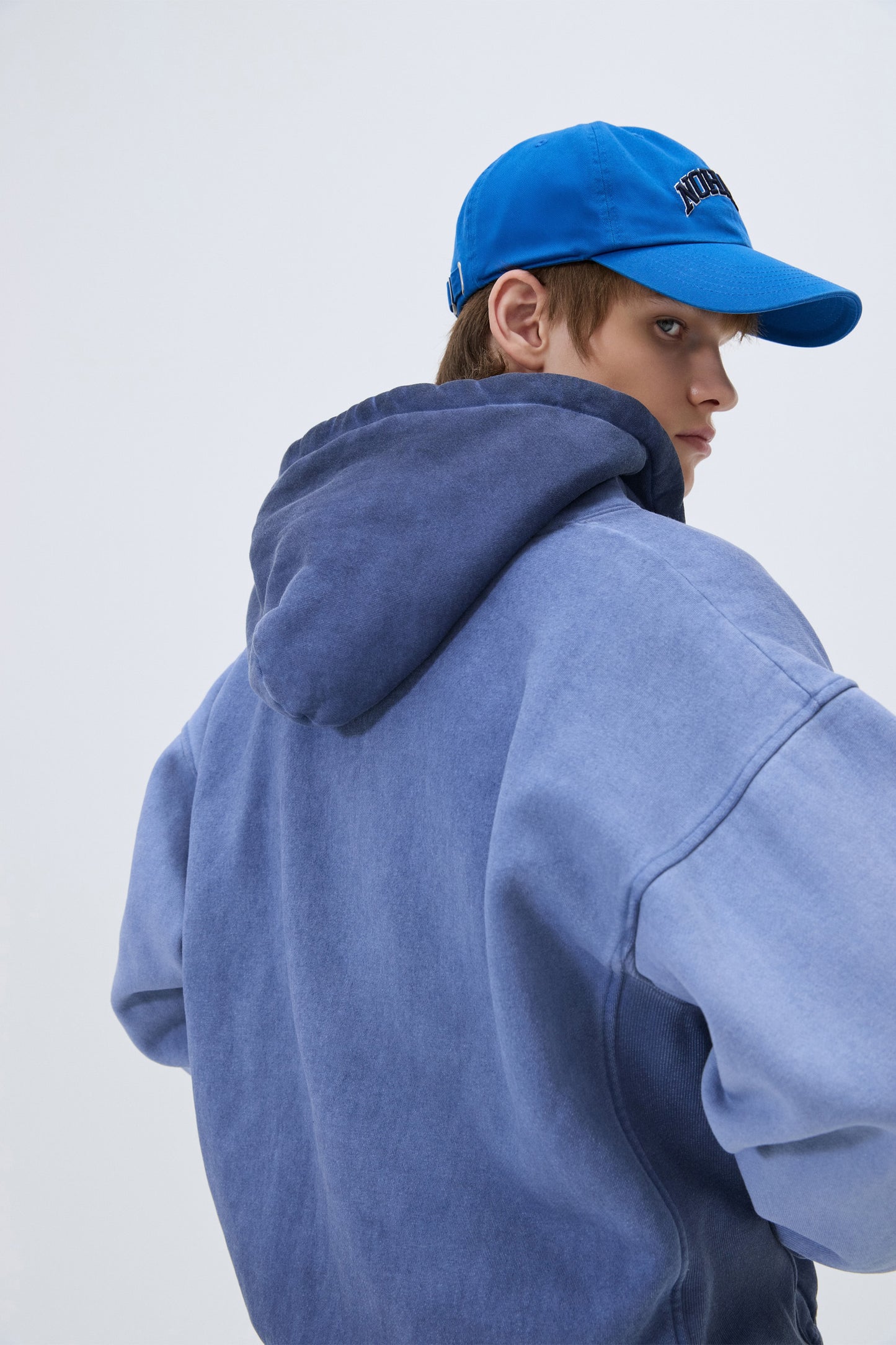 ARCH EMBROIDERY LOGO BALL CAP BLUE