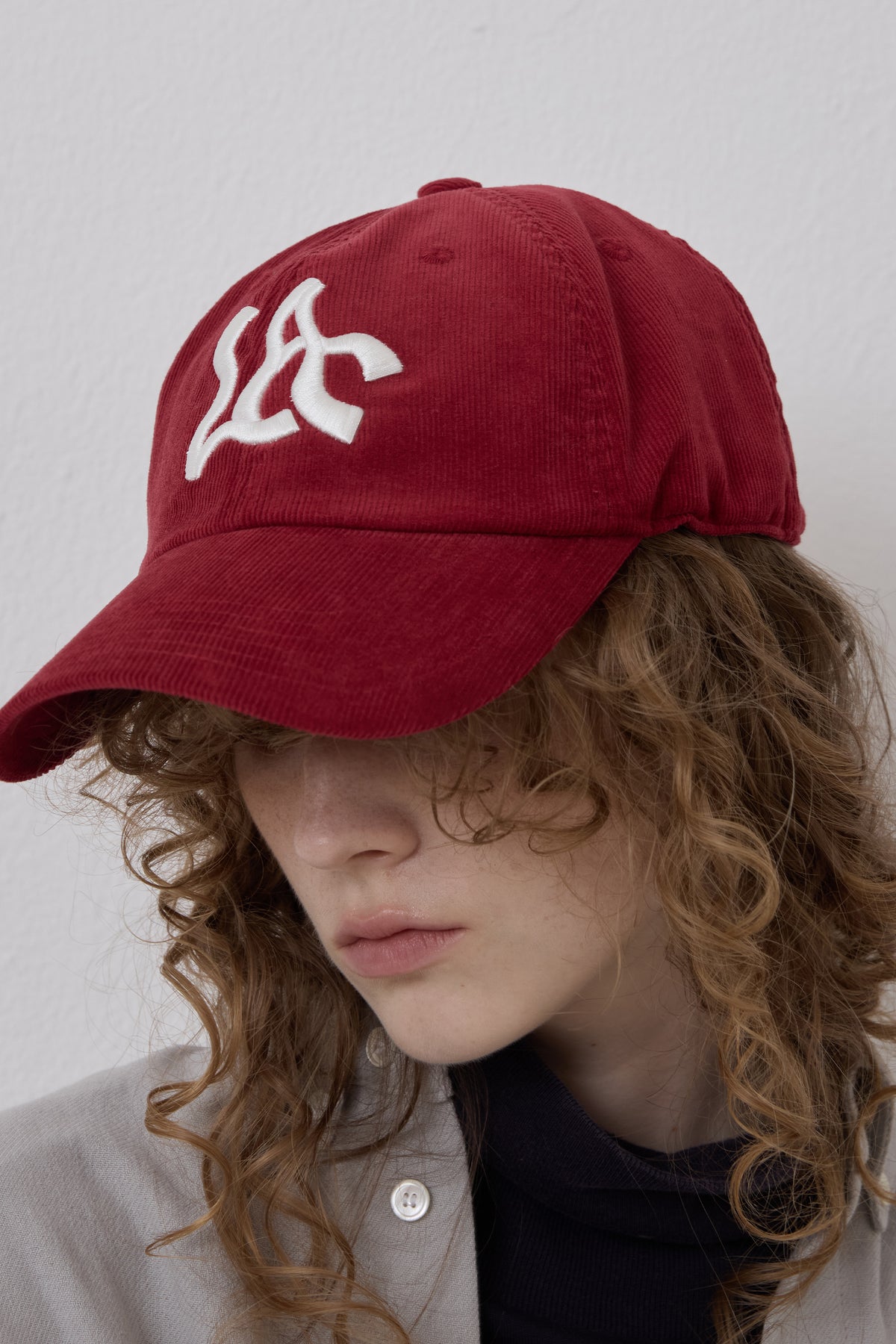 WAVE CITY LAX CORDUROY BALL CAP RED