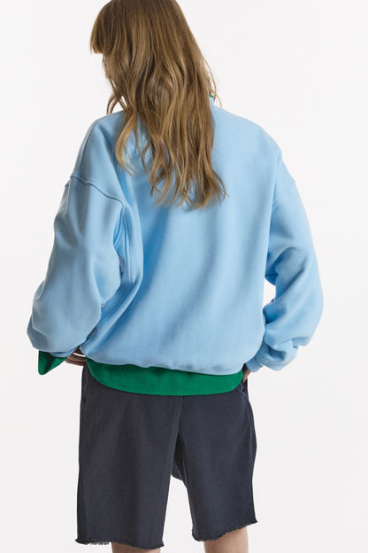 LONELY/LOVELY SWEATSHIRT SKY BLUE
