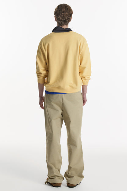 CLASSIC V-NECK SWEATSHIRT YELLOW