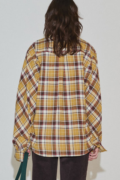 IVY WESTERN SHIRT YELLOW