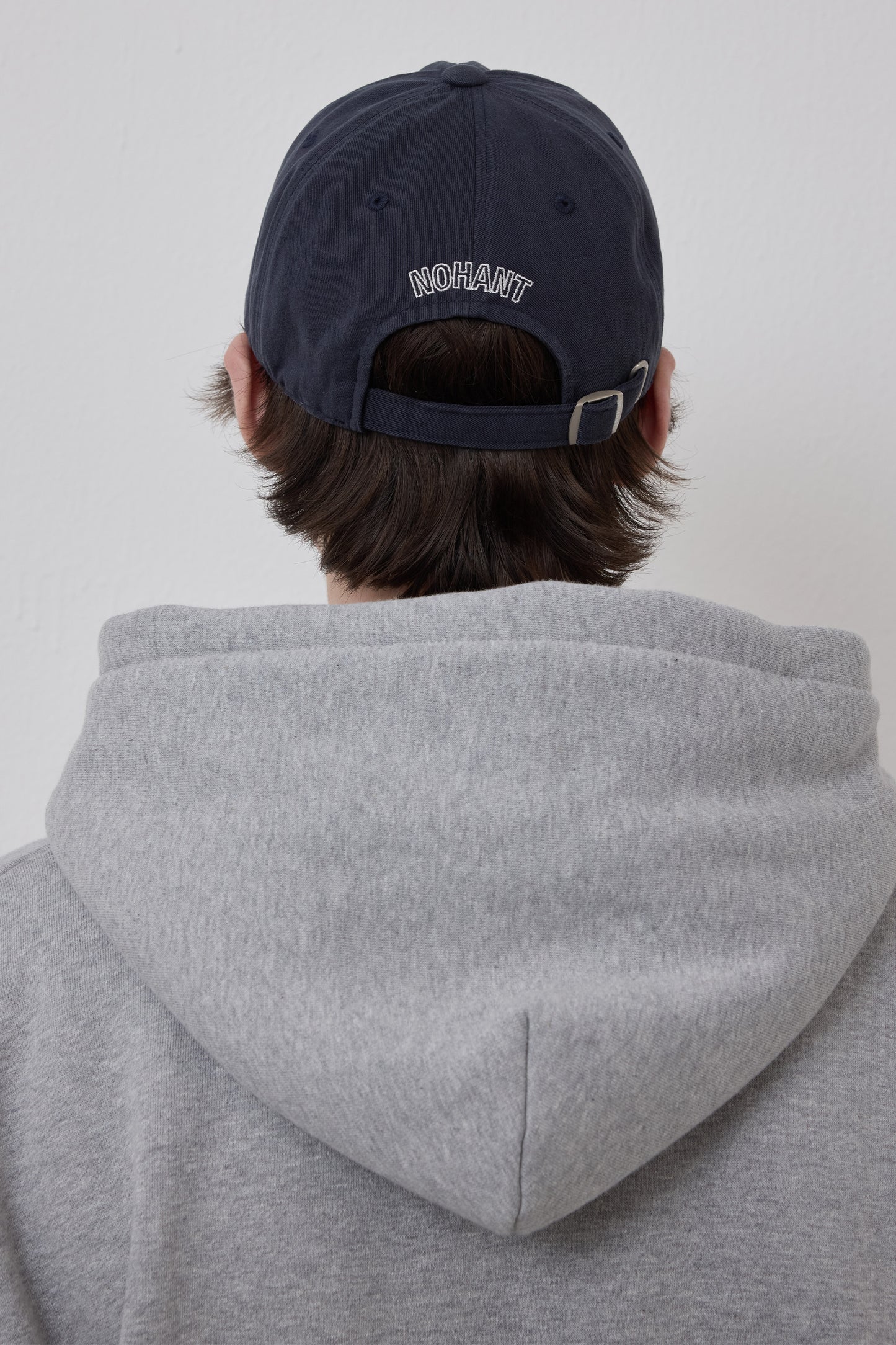 LONELY/LOVELY FLUFF HOODIE ZIP-UP GRAY
