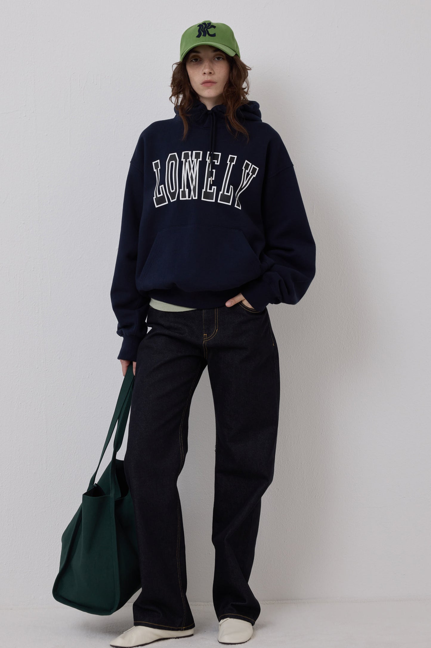WAVE CITY NYC WASHED BALL CAP GREEN