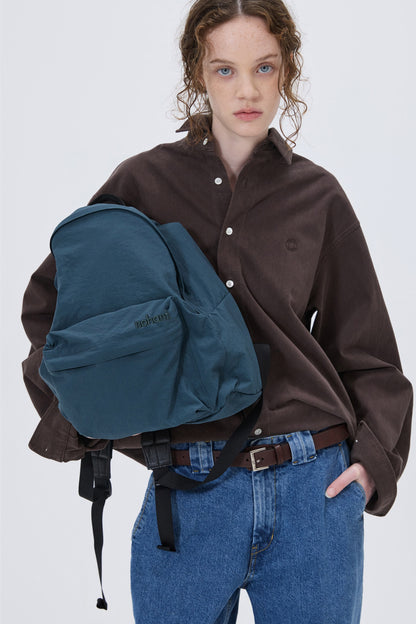 NYLON DAYPACK TEAL GREEN