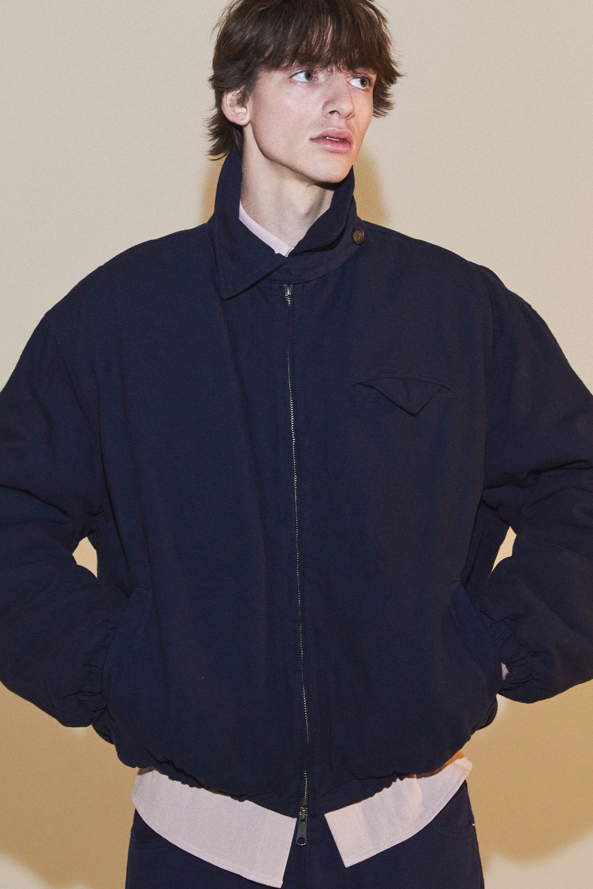 [PREVIEW]UNIFORM VOLUME BLOUSON NAVY