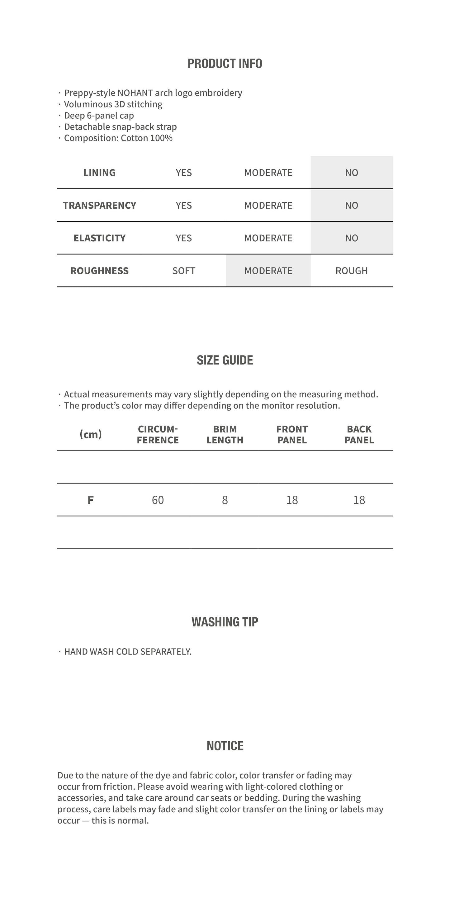 ARCH EMBROIDERY LOGO BALL CAP BLUE