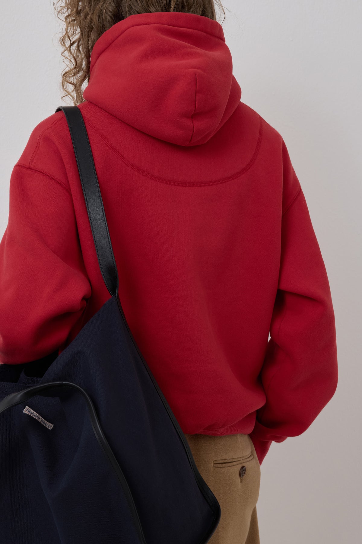 RETRO DAILY HOODIE RED