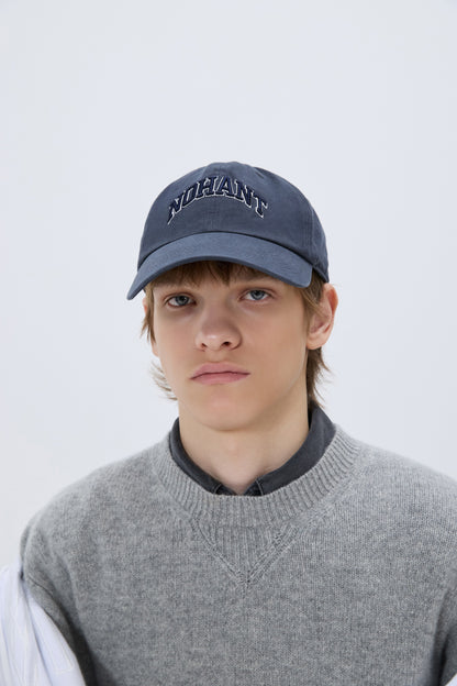 ARCH EMBROIDERY LOGO BALL CAP NAVY