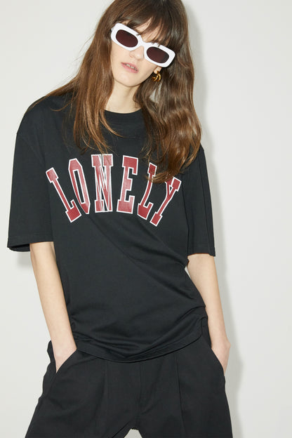 LONELY/LOVELY SHORT SLEEVE T SHIRT BLACK