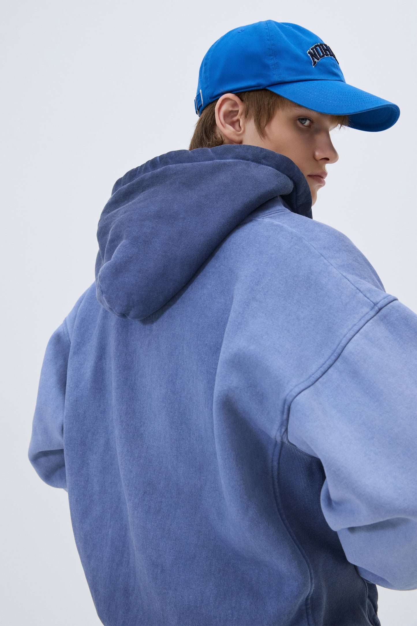 ARCH EMBROIDERY LOGO BALL CAP BLUE