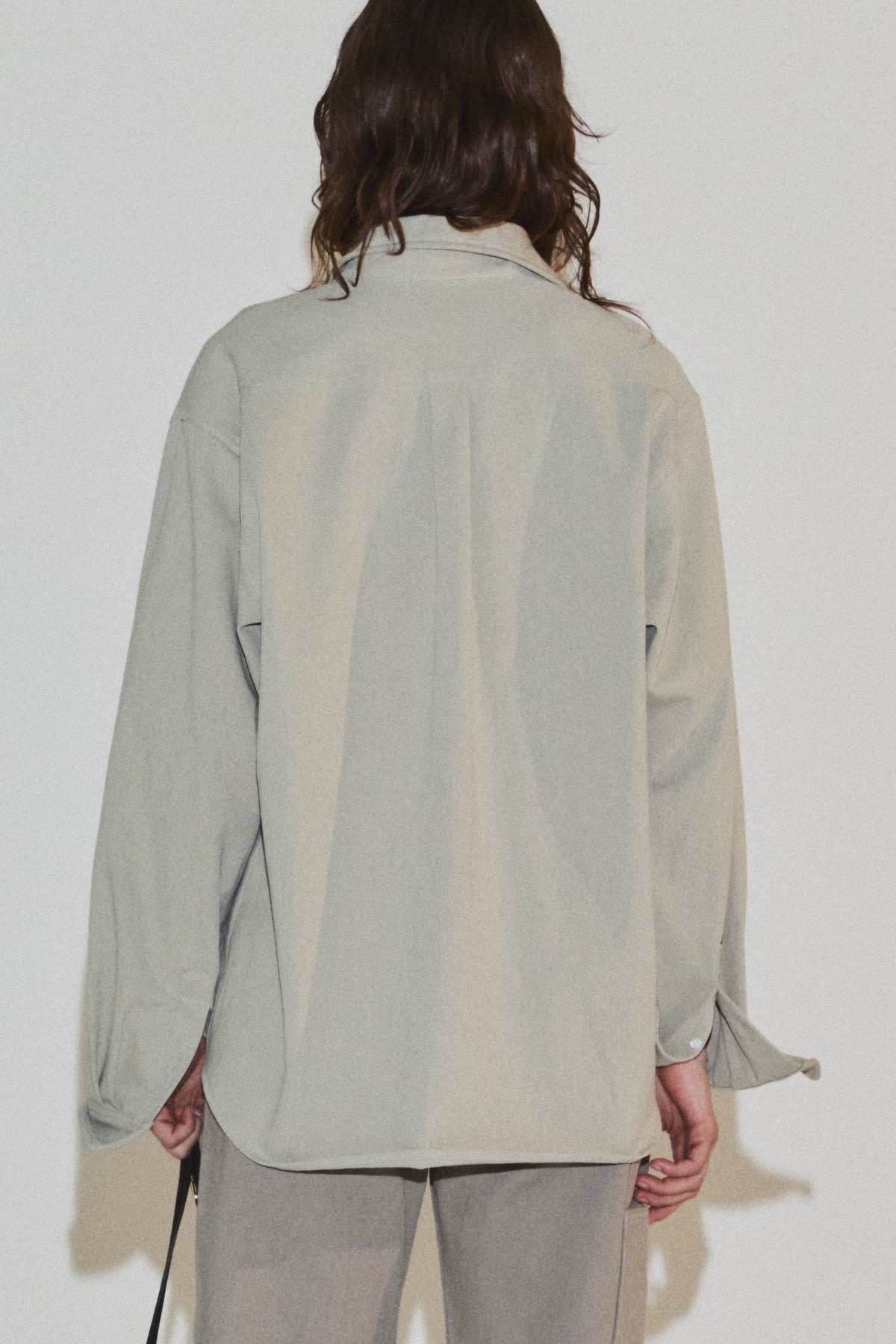 WIRE OXFORD SHIRT BEIGE