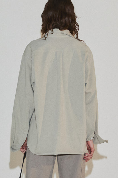 WIRE OXFORD SHIRT BEIGE