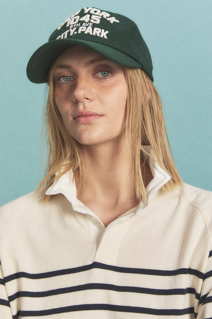 NEW YORK CITY PARK BALL CAP GREEN