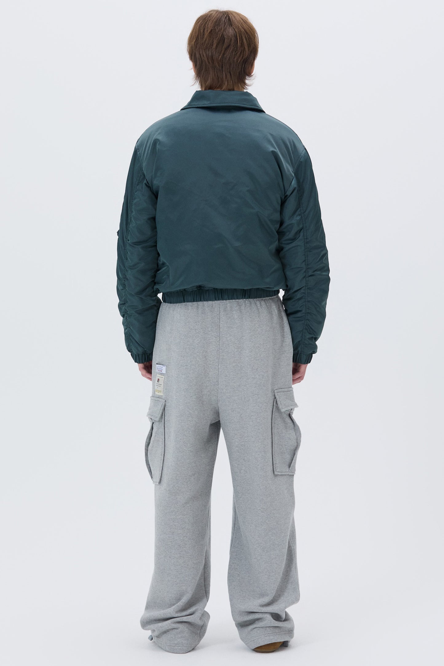 NYLON UTILITY BLOUSON GREEN