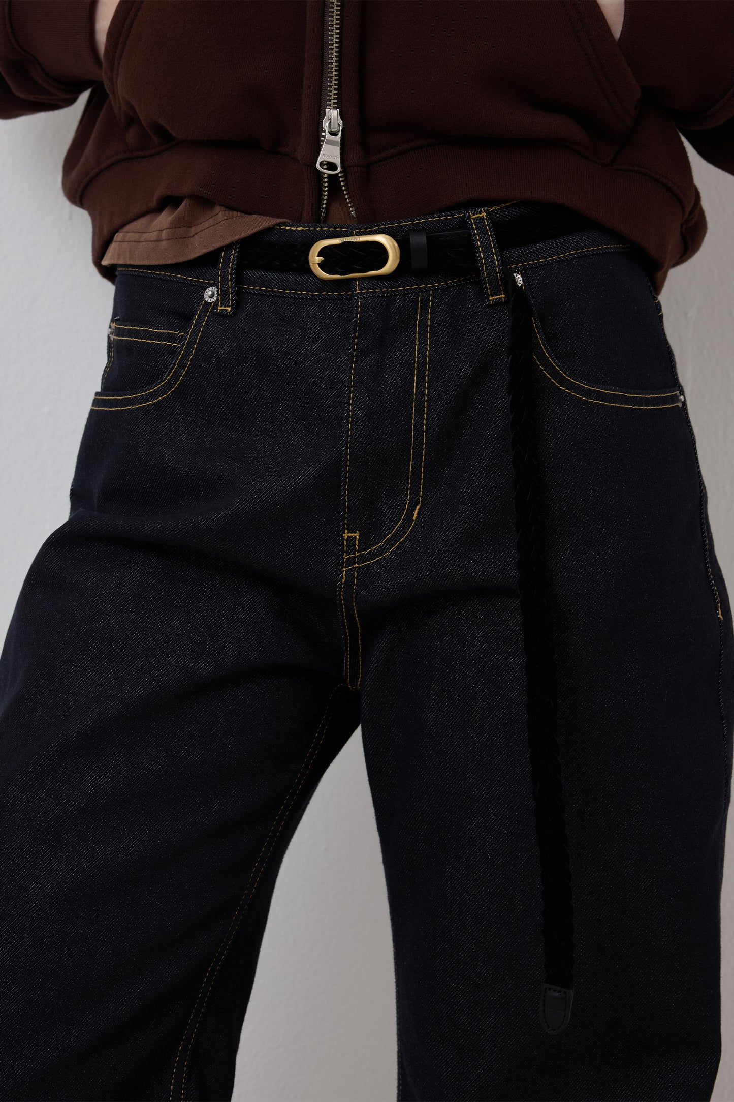 LONG TAIL BRAIDED BELT