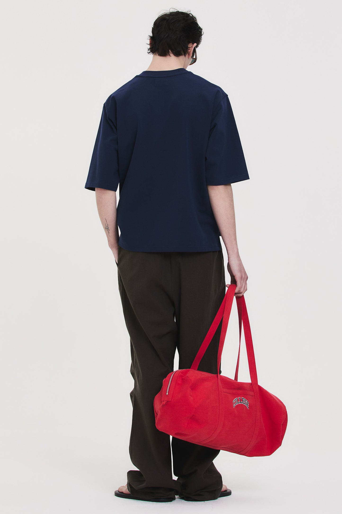 LONELY/LOVELY STRUCTURED T-SHIRT NAVY