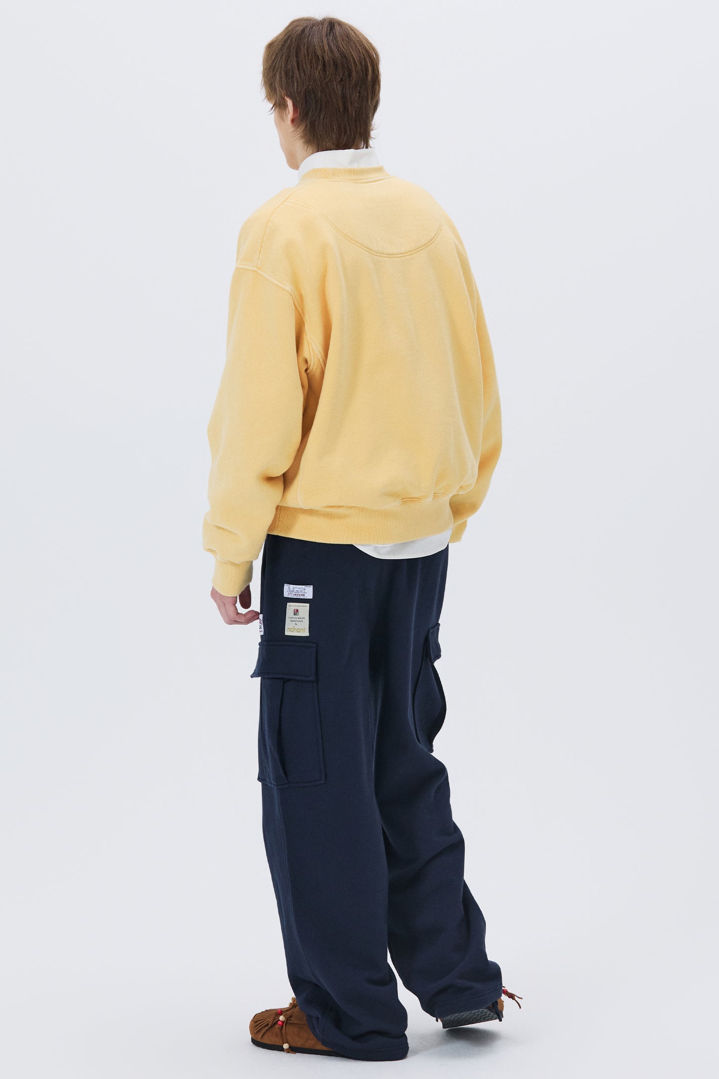 LONELY/LOVELY WASHED SWEATSHIRT MUSTARD
