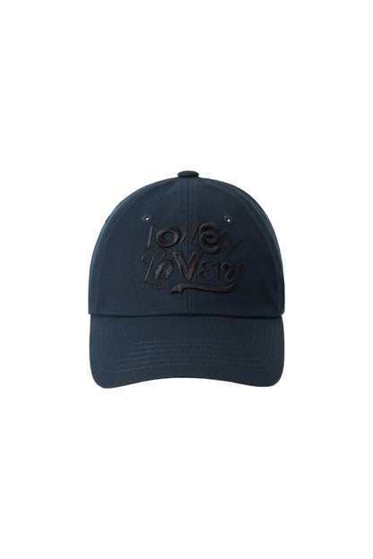 LNLV DOODLE LOGO BALL CAP NAVY(STANDARD FIT)