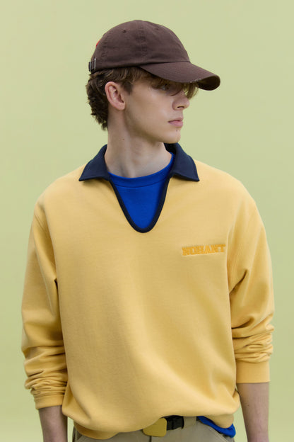 BACK PIXEL LOGO BALL CAP BROWN