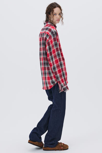 WESTERN CHECK SHIRT RED