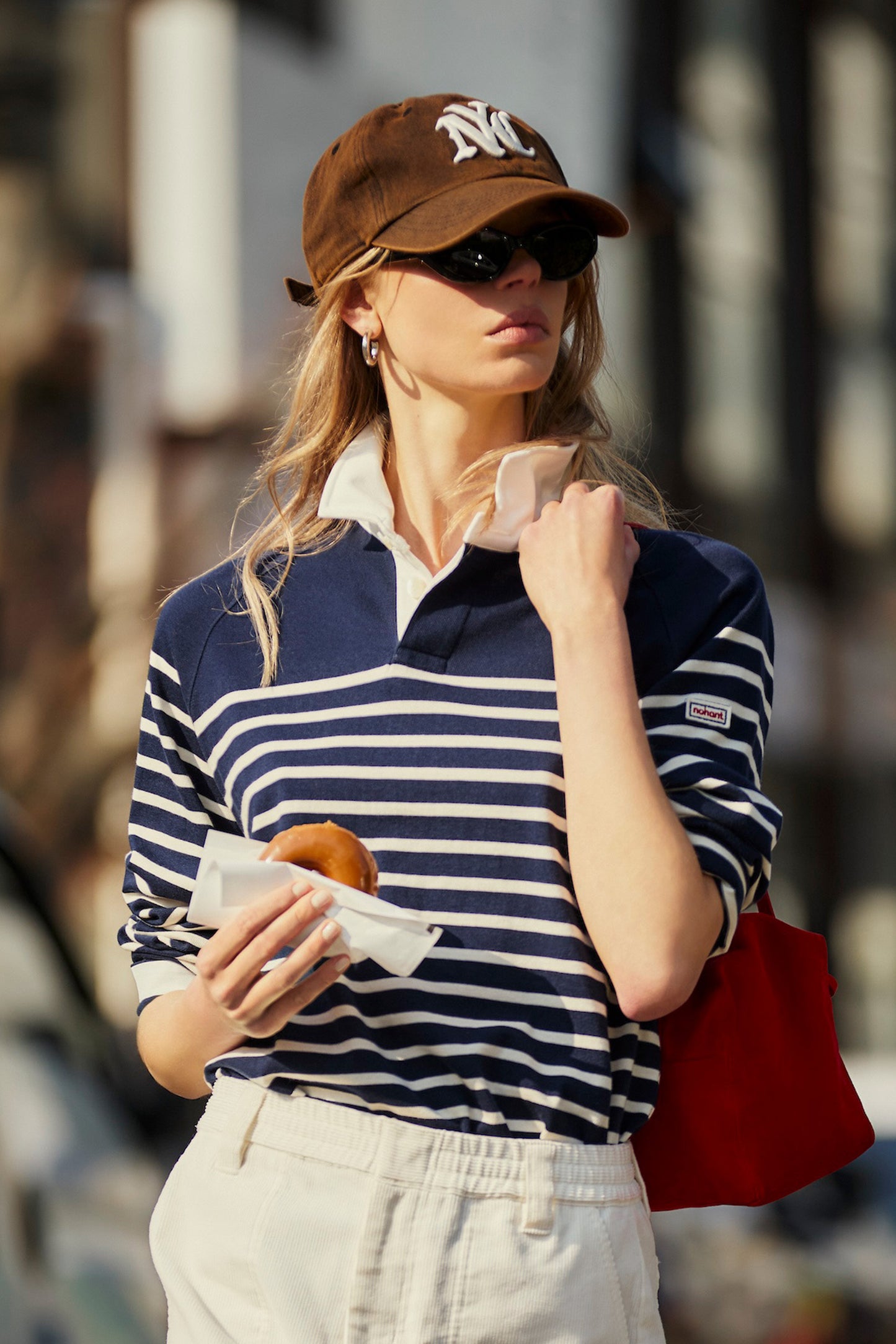 NYC SALT WASHING BALL CAP BROWN