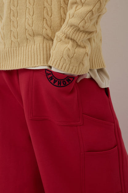 EASY UNIFORM TRAINING PANTS RED