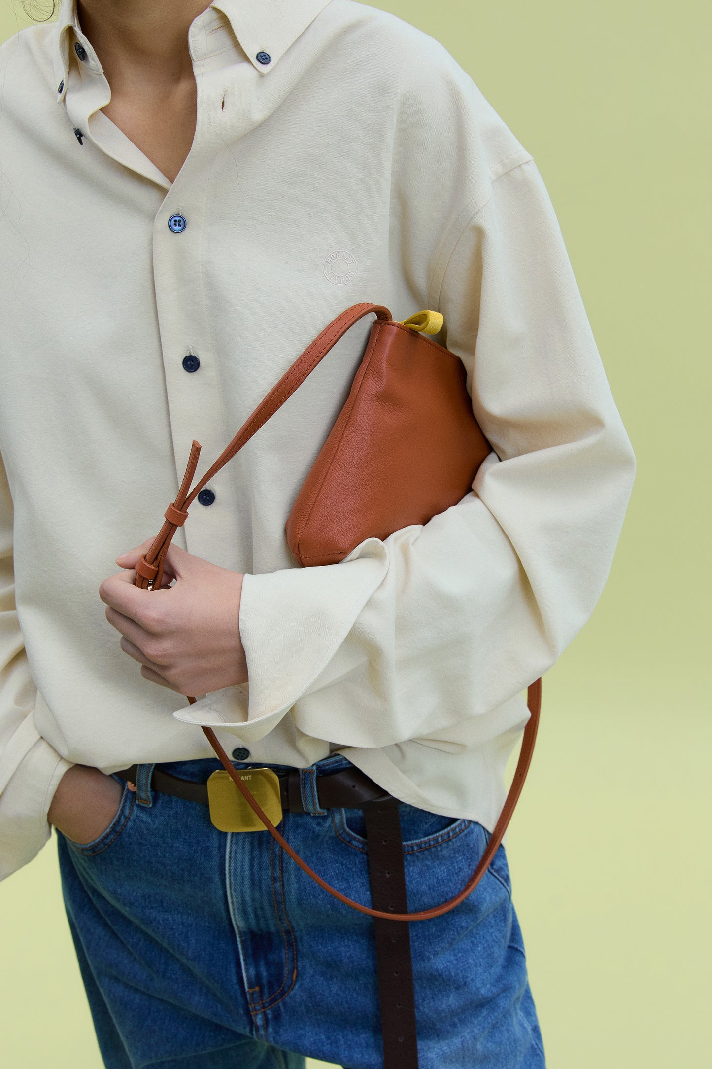 ESSENTIAL OXFORD SHIRT IVORY