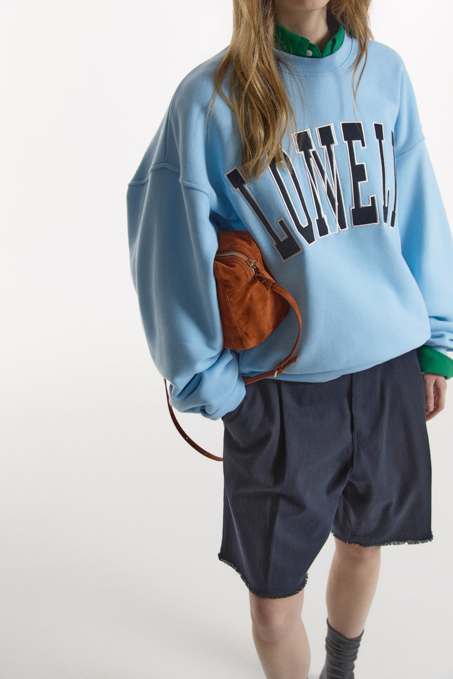 LONELY/LOVELY SWEATSHIRT SKY BLUE