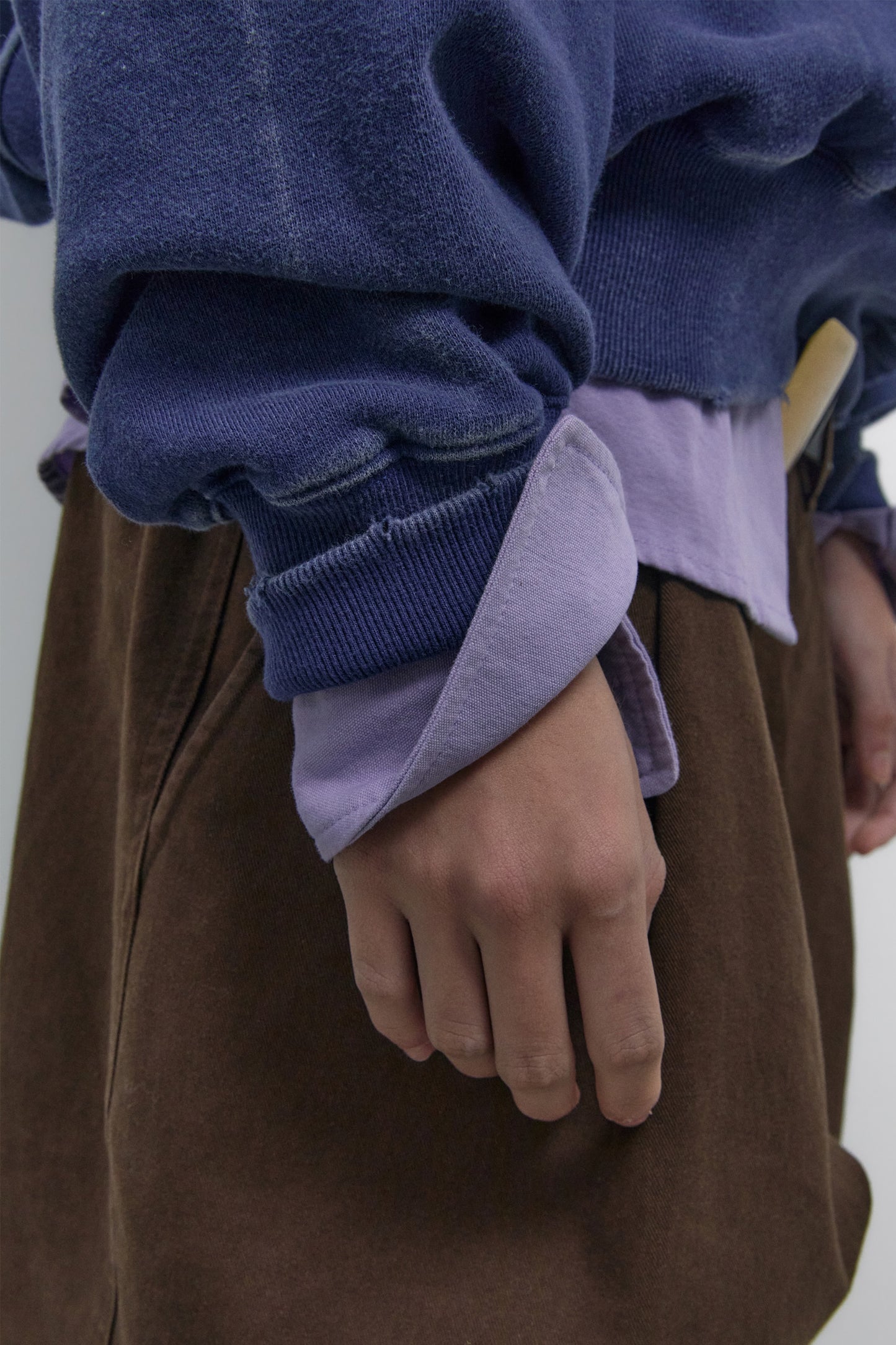 LONELY/LOVELY SALT WASHED HOODIE NAVY