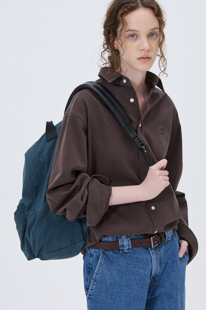 NYLON DAYPACK TEAL GREEN