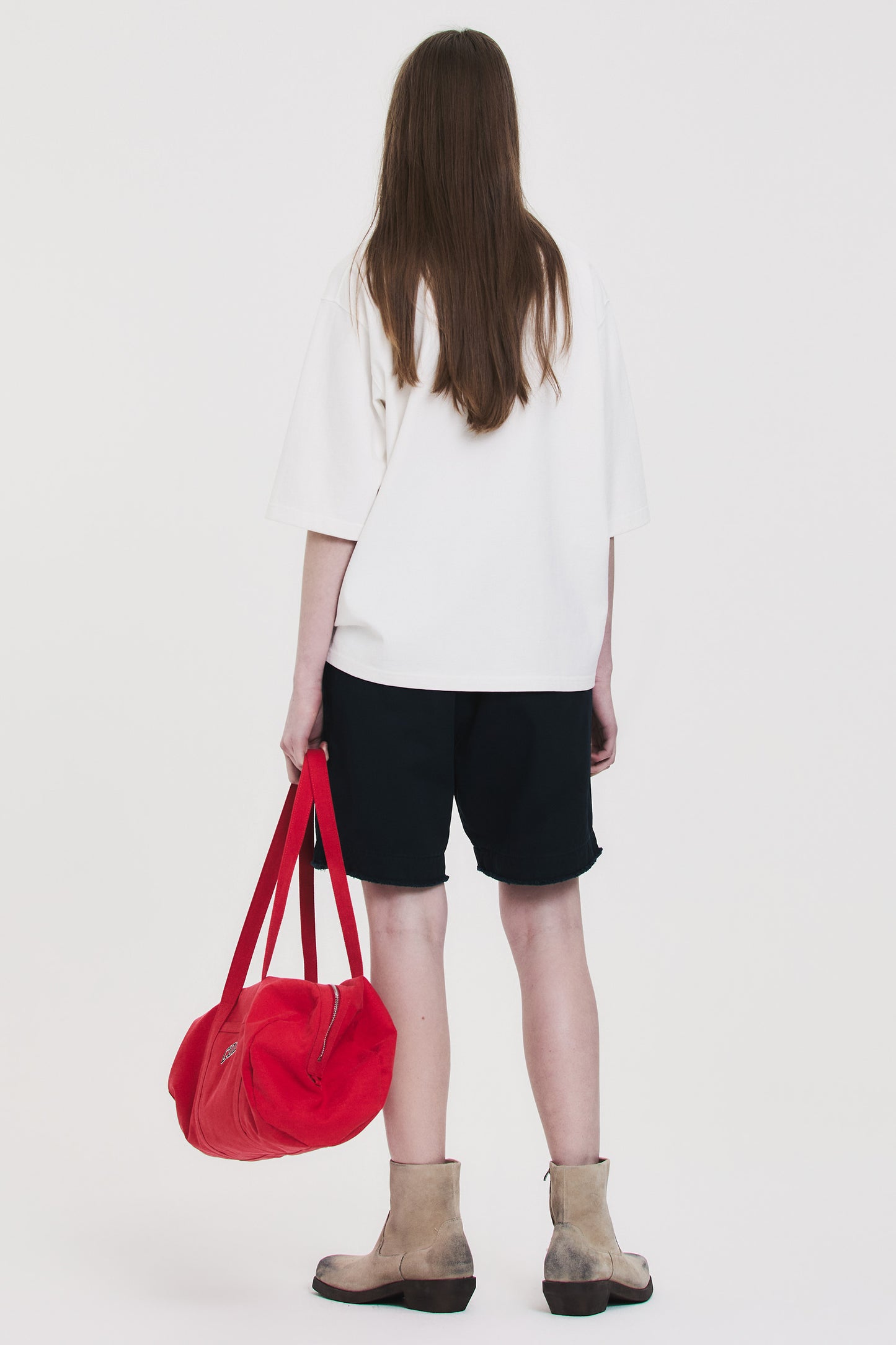 LONELY/LOVELY STRUCTURED T-SHIRT WHITE