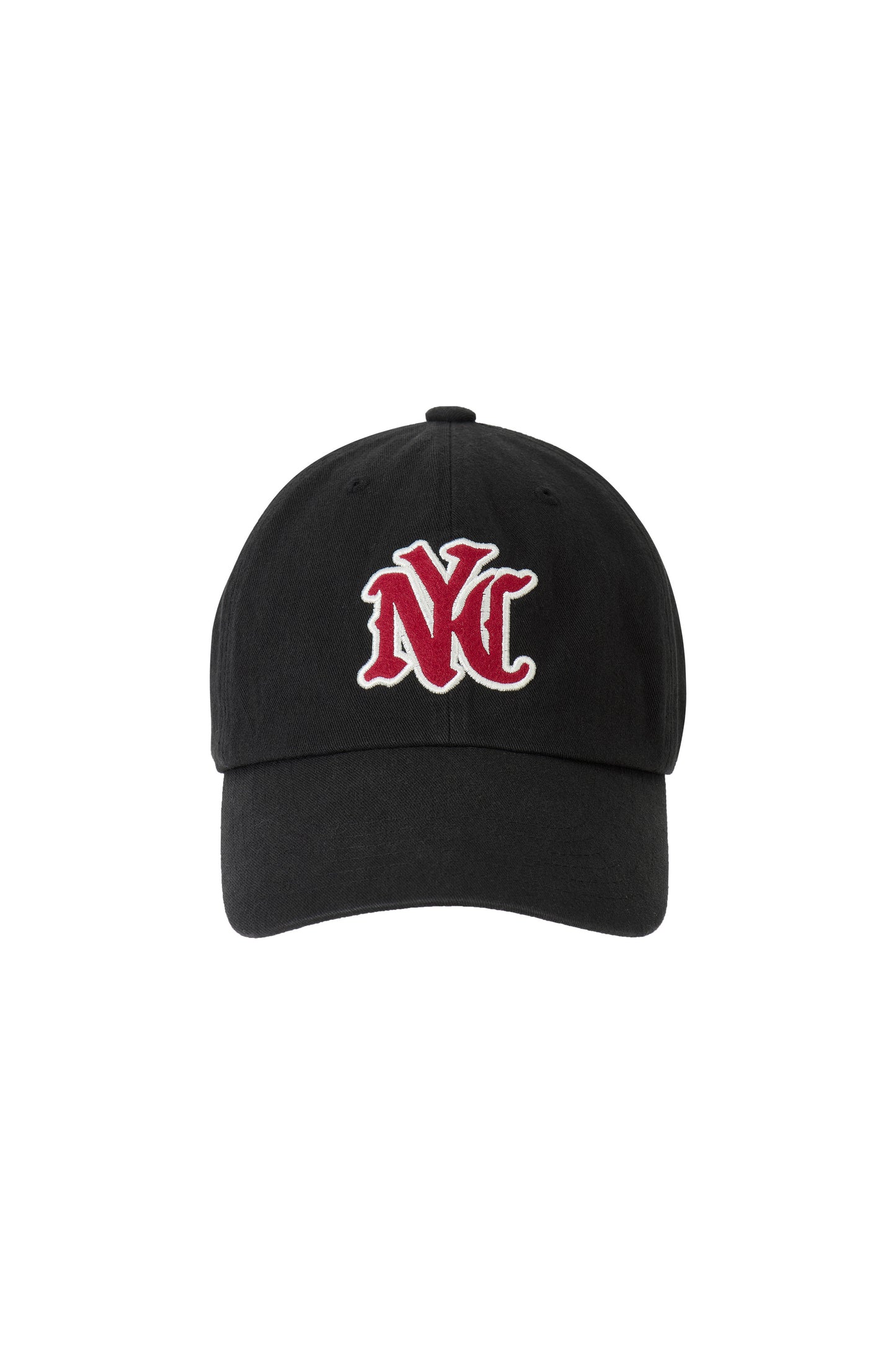 NYC FELT LOGO BALL CAP BLACK