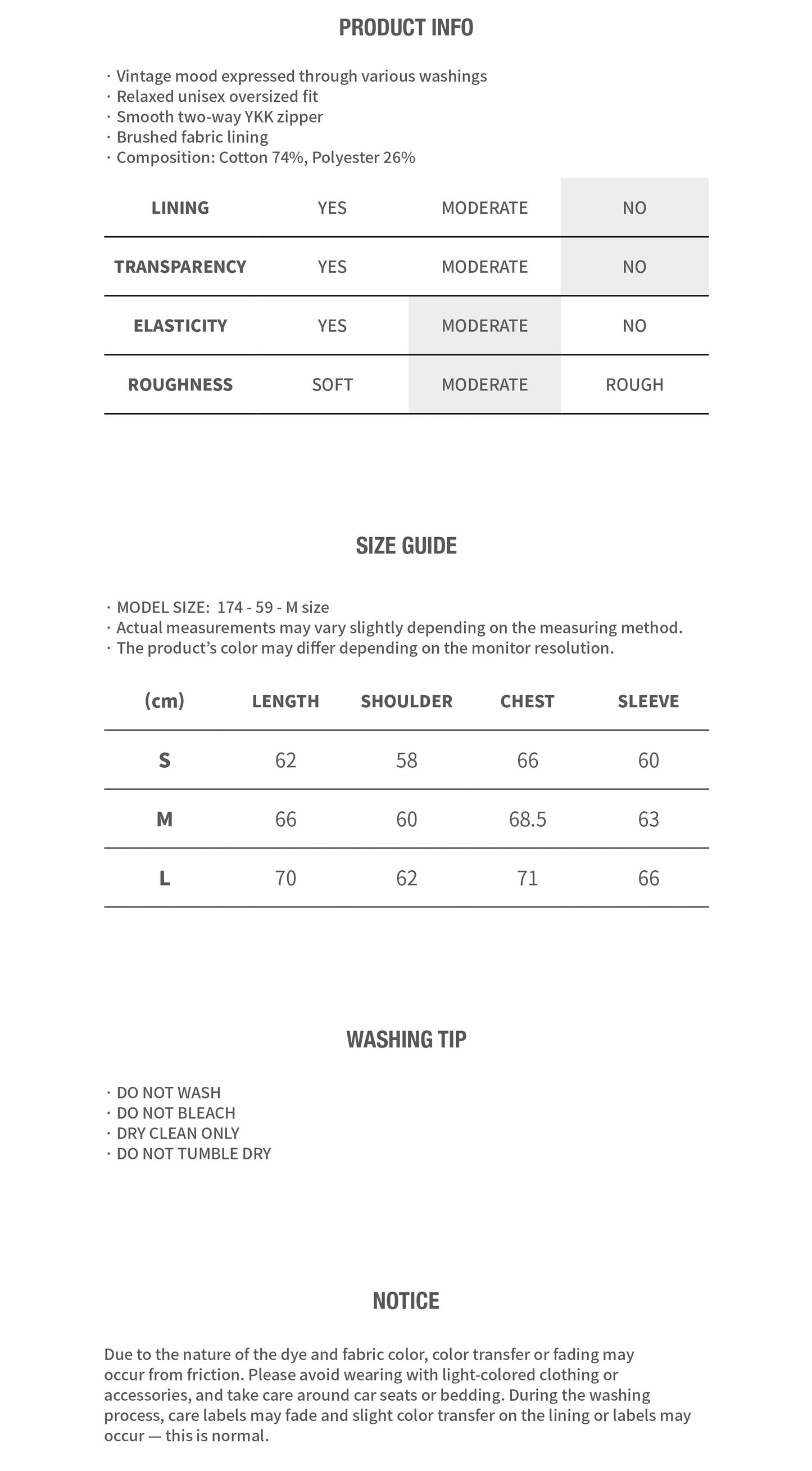 MINIMAL WASHED HOODIE ZIP-UP BROWN